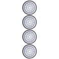thumbnail image 5 of 4Pcs Crawler Beadlock Wheel Hubs 12 Holes Metal Wheel Hub Replacement for 4/SCX10Silver, 5 of 8