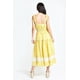 thumbnail image 3 of Vestido campesino Roman Fashion /Juvenil, 12187 (Amarillo cuadros) amarillo M, 3 of 6