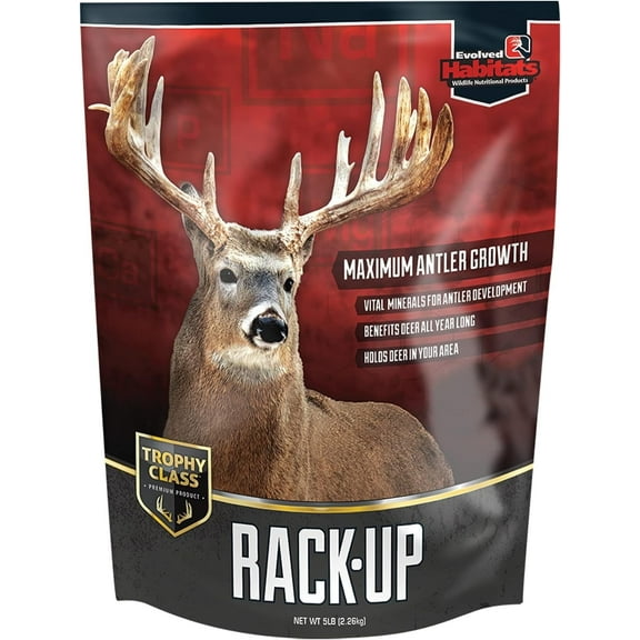 Evolved Habitats Rack-Up Super-Concentrated Powder Deer Hunting Attractant, 6 lb