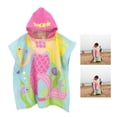thumbnail image 3 of Peignoir de Bain pour Enfants en Coton Doux pour Piscine Serviette à Capuche Cape de Dessin Animé Poncho de Douche, Type 3, 3 of 8