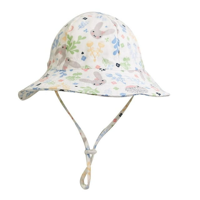 s-fille Petit Lapin Chapeau De Soleil Rglable Large Bord Chapeau Protection Solaire Upf 50 Pour Bb Fille Garon Nourrisson Enfants Tout-petit Unise