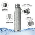 thumbnail image 4 of 29oz Stainless Steel Insulated Thermos with Tea Filter, 360° Printed Travel Bottle, Leakproof BPA-Free Flask with Anti-Slip Base, 304 Inner & 201 Outer, Vacuum Cup, 4 of 6