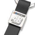 thumbnail image 2 of Alex Bowman NASCAR Leather Rivet Key Ring, 2 of 2