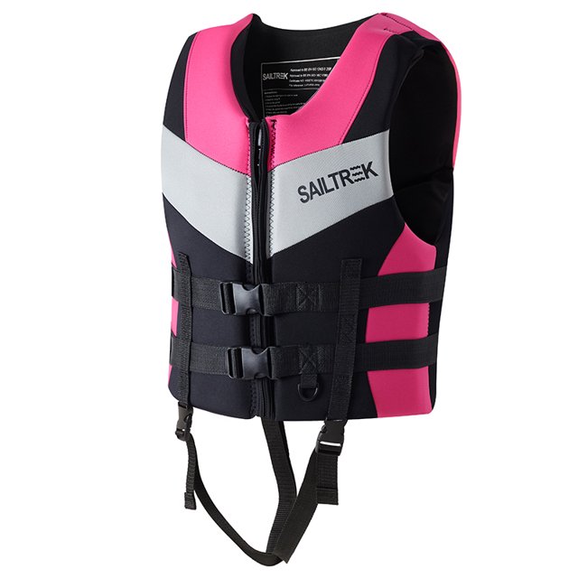 Life Jacket Adult Super Buoyancy Neoprene Life Vest Surf Raft Kayak Fishing Jet Ski Water Sport Swimming Rescue Life Jacket