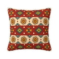 thumbnail image 1 of ZICANCN Boho Southwestern Aztec Style Throw Pillow Covers, Bed Couch Sofa Knit Decorative Pillow Covers for Living Room Farmhouse, 22"x22", 1 of 8