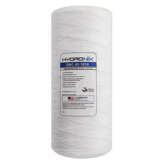 Hydronix 10" BIG BLUE  String Wound Filter, SWF-45-1010