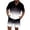 Black-e, variant on Men Shorts Outfit Gradient Ombre Waffle Knit 2 Piece Set,Zip Polo With Los Angeles Letter Print & Drawstring Black XXL