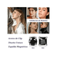 thumbnail image 5 of 12 Pares Aretes Falsos de Iman acero Inoxidable Lab.G Dorado, Plateado, 5 of 5