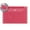 Red, variant on Documents Storage Bag, A4 Size Plastic 13 Inch x 9 Inch Transparent Twill File Envelope with Snap Closure