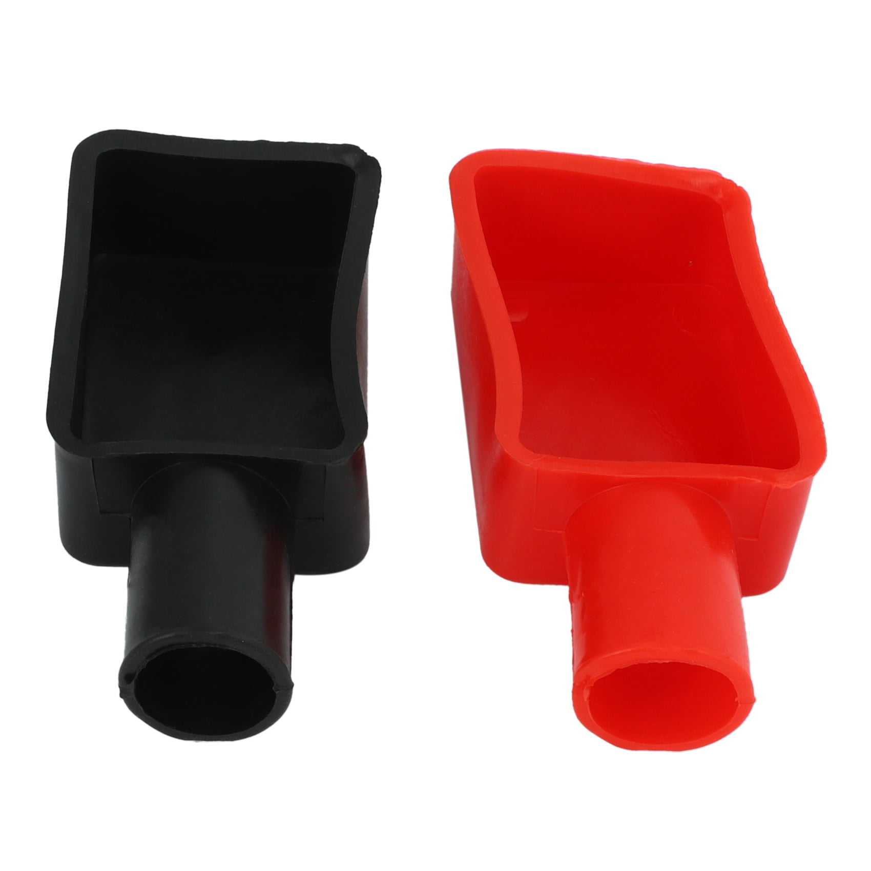 2Pcs Motorcycle Terminal Rubber Covers Battery Sleeve Insulation Cap LE 
