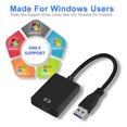 USB to HDMI Adapter USB 3.0 2.0 to HDMI 1080P Video Audio Graphics