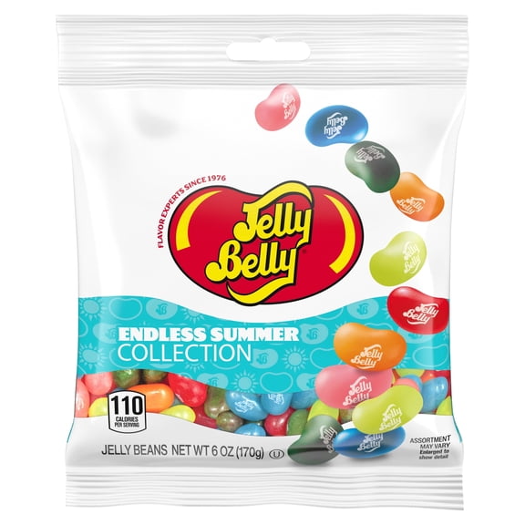 Jelly Belly Endless Summer Jelly Bean Collection - 6 oz Peg Bag - Genuine, Official, Straight from the Source
