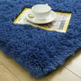 thumbnail image 4 of Noahas Soft Fluffy Area Rug Modern Shaggy Bedroom Rugs for Kids Room Nursery Rug Floor Carpets, 4'x 5.3',Indigo, 4 of 9