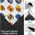 thumbnail image 3 of Pioneer Flower Floral Print Pattern Kitchen Rugs Sets Of 3,Kitchen Runner Rugs Non Skid Washable,Decorative Kitchen Floor Mats for Kitchen,Sink,Laundry,17X30 Inch + 17X47 Inch + 17X59 Inch, 3 of 6