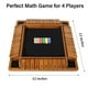thumbnail image 2 of Juego de mesa Vamslove Shut The Box de 30 cm con 12 dados para 2 a 4, 2 of 9