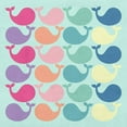 thumbnail image 2 of Lewis, Sheldon 12x12 White Modern Wood Framed Museum Art Print Titled - Whale Gathering, 2 of 4