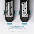 thumbnail image 3 of DEPAD Multiple Pill Cutter for Small Pills, Adjustable Pill Splitter for Multi Tablets with Accurate Pill Alignment, Stainless Steel Cutting Blade Purple, 3 of 7