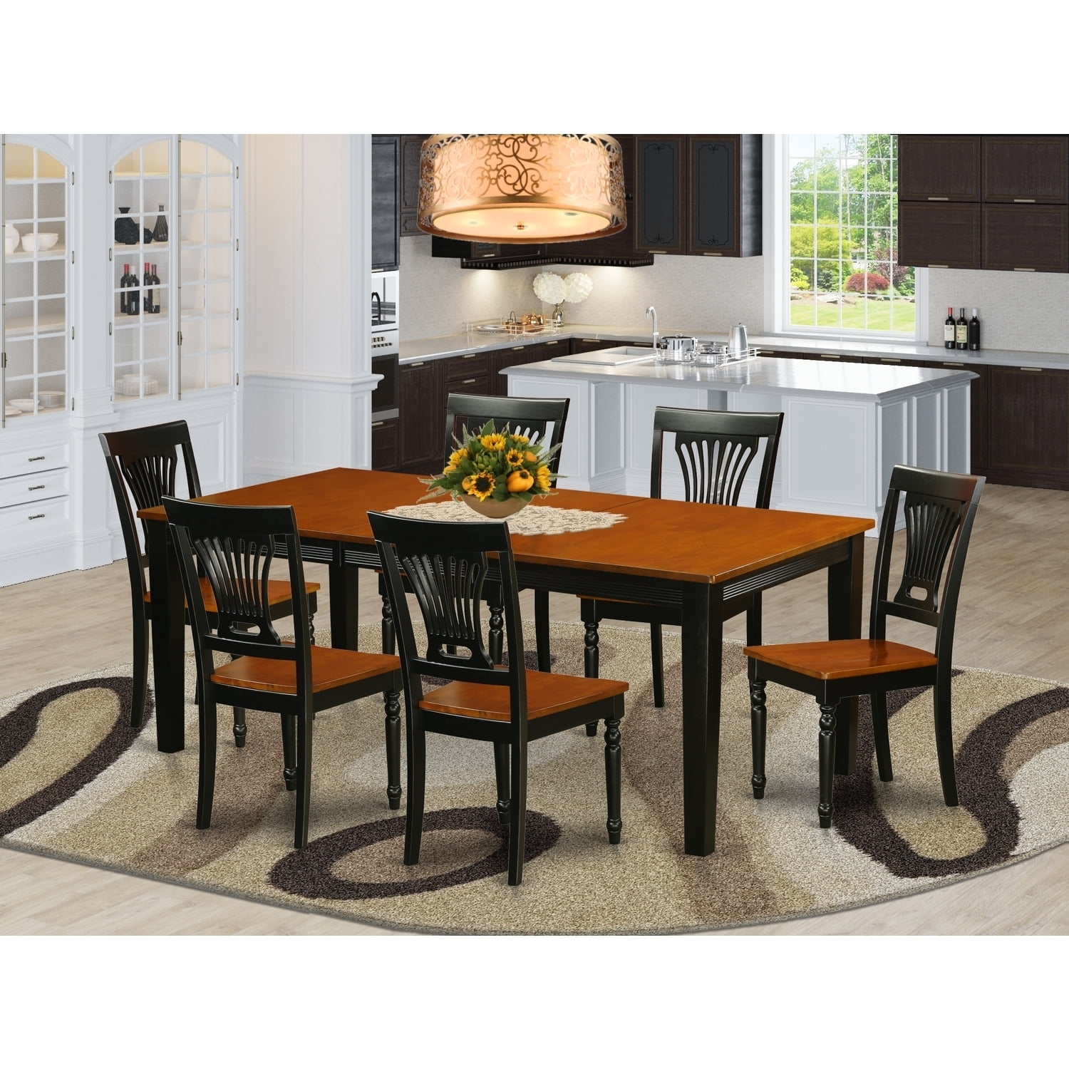 dining table set wood chairs product