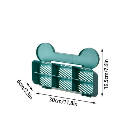 

Wall Mounted Underwear Storage Rack Creative Closet Socks Storage Box Multi Bedroom Bra Socks Container Hanging Divider