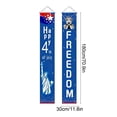 thumbnail image 3 of CaiYueKe 4th of July Decorations Patriotic Decorations Red White and Blue Banner Outdoor Hanging American Flag Porch Decor for Fourth of July Veterans Labor Memorial Presidents Flag Election Day, 3 of 7