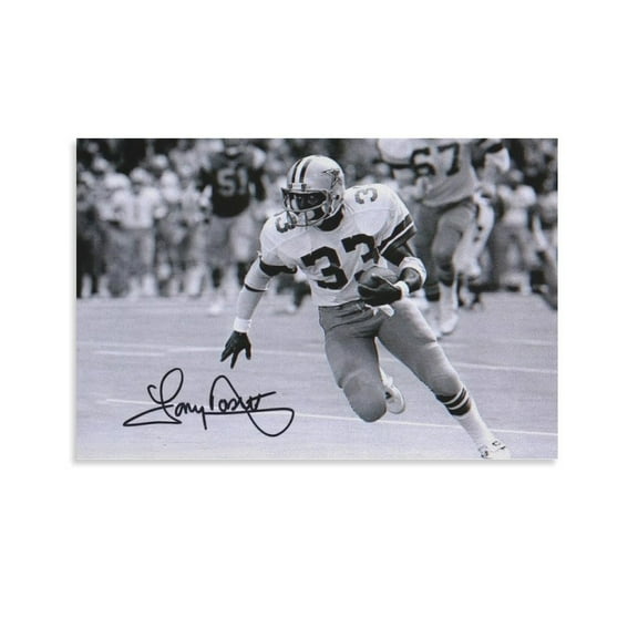 Tony Dorsett Canvas Poster Canvas Wall Art Poster Decorative Bedroom Modern Home Print Picture Artworks Posters 12x18inch(30x45cm)