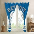 thumbnail image 3 of Football Curtains For Sports Fans American Football Curtains & Drapes, 3D Ball Game Sports Decor 30%-50% Blackout Curtains Adults Festival Gift Window Curtains 52''Wx84''L(Detroit), 3 of 6