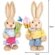 thumbnail image 2 of Estatuas de utilería BLESIY 4x decoraciones de paja de Pascua Conejo de Pascua de paja, 2 of 3