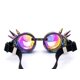 thumbnail image 5 of Gafas Steampunk Rave de Caleidoscopio con Cristal Arcoíris, 5 of 5