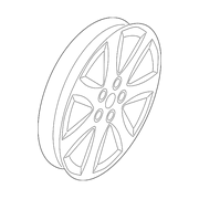 Genuine OE Kia Wheel, Alloy - 52910-2P175