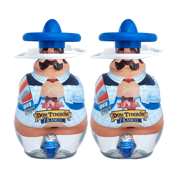 Duo Pack Tequila Don Timbón 100% Blanco 2200 Ml Tequila Blanco