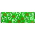 thumbnail image 5 of SKYSONIC 2'X6' Christmas Hohoho Pattern Runner Rug with Rubber Backing, Santa Claus Laugh Non Slip Entryway Rug Runner Washable Soft Area Rug Carpet for Hallway Bedroom Kitchen Decor, 5 of 6
