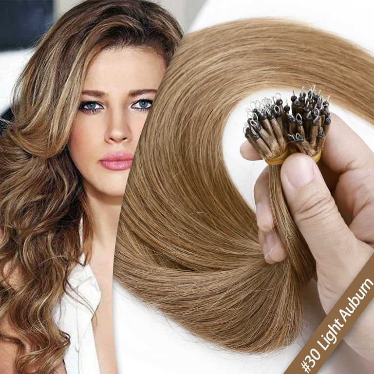  ColorYoung 300 PCS Silicone Nano Rings Extension Ring with  Silicone for Hair Extensions 3.0x1.8x2.2 mm Dark Brown : Beauty & Personal  Care