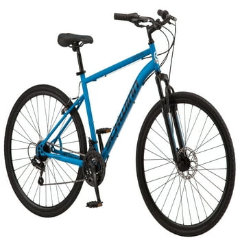 Schwinn Copeland Hybrid Bike, 21 Speeds, 700c Wheels, Blue