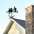 thumbnail image 5 of oshhni Cat Metal Weathervane Vintage Wind Direction Indicator for Porch Lawn Garden, 5 of 7
