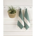 thumbnail image 3 of Turkish Cotton Hand Towels for Bathroom & Kitchen, Soft, Absorbent, Lilac, Set of 2, 19x39 inches, 3 of 4