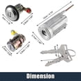 thumbnail image 3 of Ignition Switch Lock Cylinder with Key 69005-12740 for, 3 of 5
