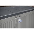 thumbnail image 2 of Suncast 160 Gal Extra Large Outdoor Deck Box, Resin, Storage Chest with Soft-Close Lid, Dove Gray, 2 of 6
