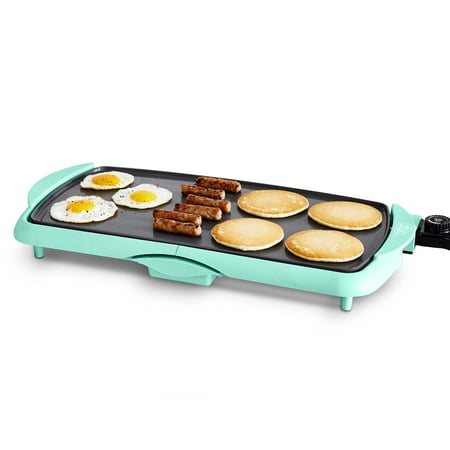 GreenLife Healthy Nonstick XL Electric Griddle  Turquoise