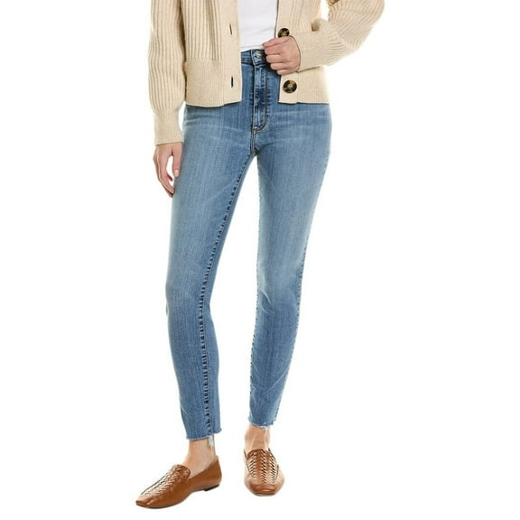 Black Orchid womens Carmen High Rise Ankle Fray Blast From Jean, 26