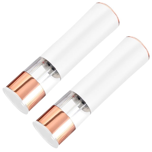 2 Uds Molinillo de Sal y Pimienta AutomáTico EléCtrico Alimentado por BateríA Grosor Ajustable Cocina-