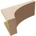 thumbnail image 6 of 7"W x 14"D x 7"H Wide Huntington Rough Cedar Woodgrain TimberThane Corbel, Primed Tan, 6 of 6