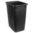 thumbnail image 2 of Rubbermaid 19L Open Top Wastebasket, Black, 2 of 2
