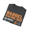 thumbnail image 4 of Mens Barrel Racing Dad Drive Pay Clap Repeat Funny Rodeo Unisex T-Shirt, 4 of 4
