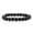 Black Volcano Stone, variant on Handmade Beaded Bracelet, Suitable for Both Men and Women, 8MM Natural Crystal Stone Beaded Bracelet (Black Volcano Stone)