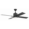 thumbnail image 2 of TEA52FB4 Craftmade Lighting Teana - 52 Inch Ceiling Fan with Light Kit-Flat Black Finish-Wall Control Type, 2 of 9