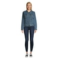 thumbnail image 2 of Time and Tru Women's and Women's Plus Denim Jacket, Sizes XS-4X, 2 of 5