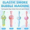 thumbnail image 3 of 2026 New Fog Bubble Machine, Colorful Lights & Music,Magic Fog Bubble Wand Summer Christmas Birthday, 3 of 8