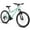 Green, variant on Harmie Mountain Bike for Men Women Teens, 21-Speed High-Density Steel Frame Bike with Front Suspension, Dual V-Brakes, Pre-Assembled Trail & Commuter Bicycle