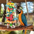 thumbnail image 2 of Parrot Chewable Wooden Toys Handmade Rattan Parrot Shredder Toys for Most Type of Pet Birds, 2 of 5
