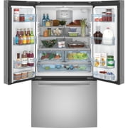Haier Qne27j 36 Wide 27.0 Cu. Ft. Energy Star Rated French Door Refrigerator - Stainless